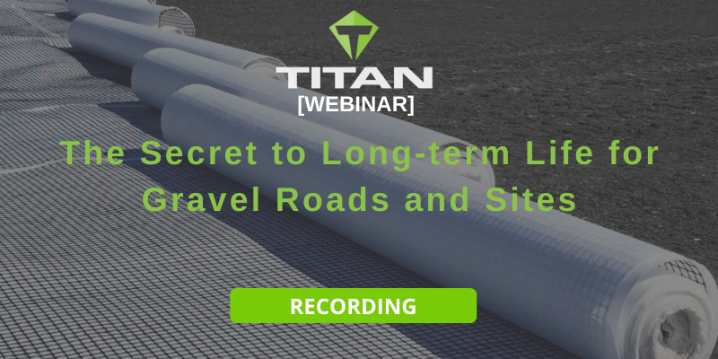 The Secret to Long-Term Life for Gravel Road and Sites